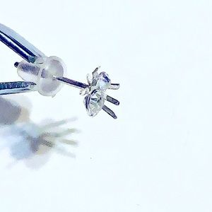 New 925 Silver Spider Earrings